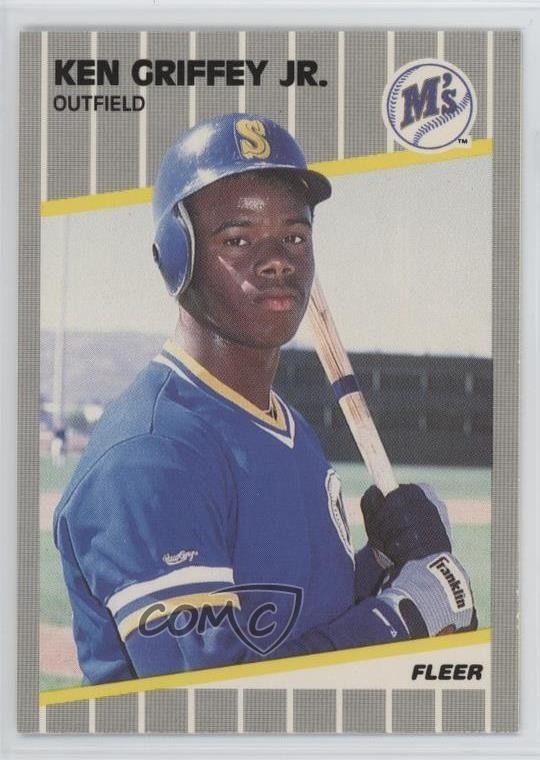 1989 Fleer Ken Griffey Jr #548 Rookie RC HOF