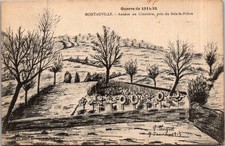 *79401 cpa Guerre 1914 Montauville - Annexe au cimetière ...