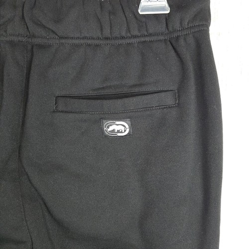 Ecko Unltd Unlimited Size Large Black Mens Jogging Athletic Sweatpants - Picture 19 of 19