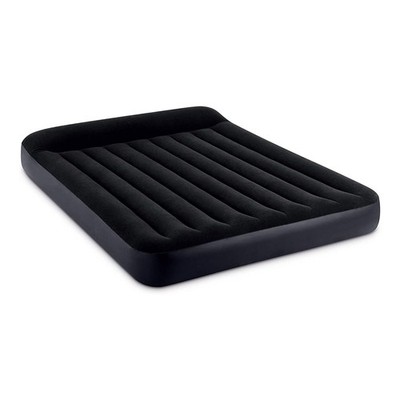 INTEX 64149ED Dura-Beam Standard Pillow Rest Air Mattress: Queen, Navy 