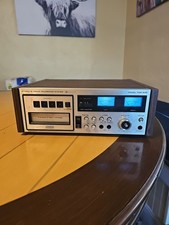 Marantz Superscope TDR-820 8-Track Player Recorder Silver Woodgrain-Works