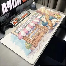 Cute Pok mon Mouse Pad XL Snorlax Psyduck Bakery Desk Mat Kawaii Pok mon