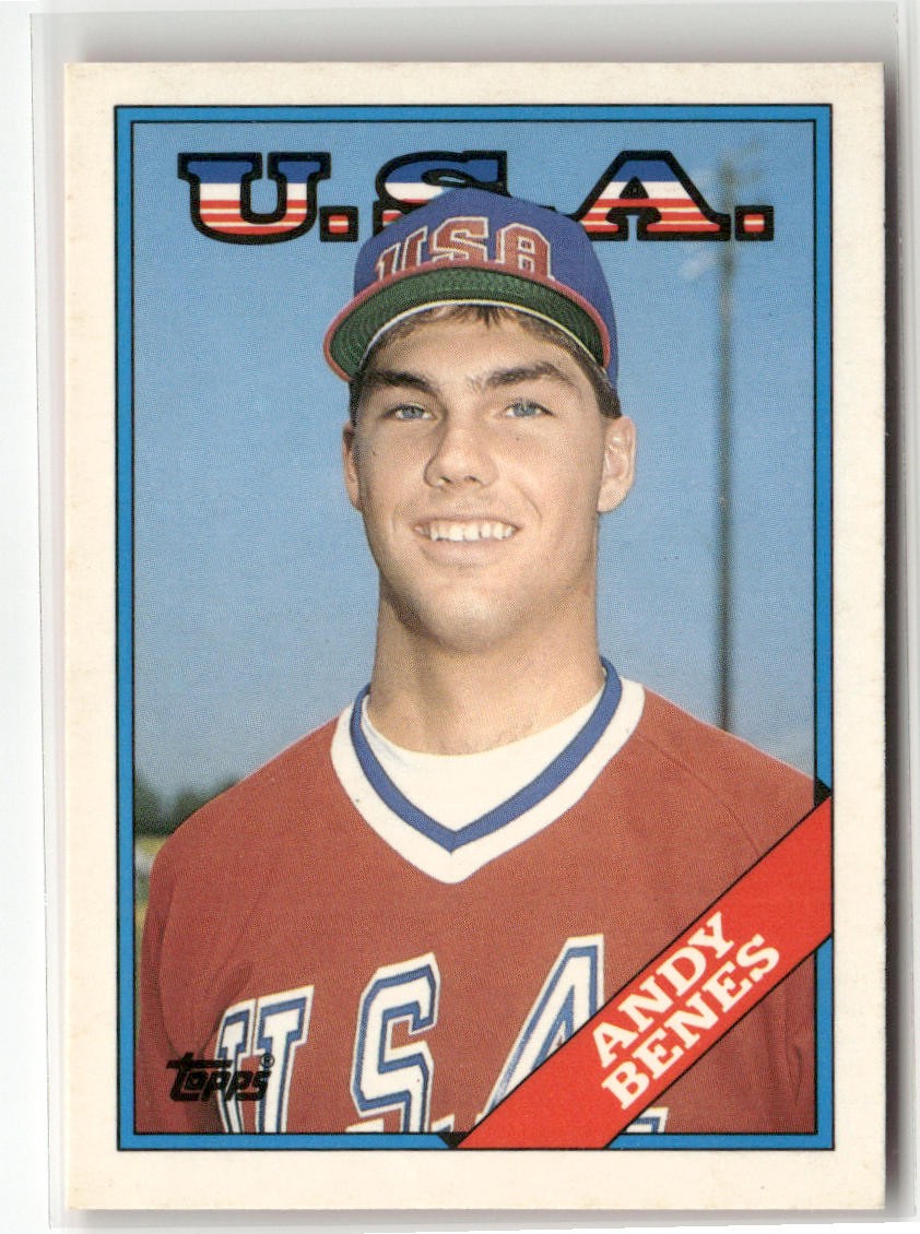 1988 TOPPS TRADED #14T ANDY BENES