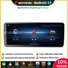 12.3" 128GB Android 14 Autoradio GPS Mercedes A/GLA/CLA/G Klasse W176 X156 W463 12.3" 128GB Android 14 Autoradio GPS Mercedes A/GLA/CLA/G Klasse W176 X156 W463