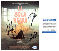Milo Quifes CARLOS GONZALEZ Miguel signed "LA BOLA NEGRA" 8x10 Photo c ACOA COA