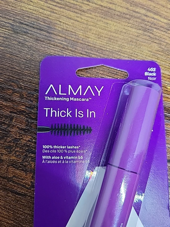 ALMAY Thick Is In Thickening Mascara BLACK 402 NEW - Image 3 of 4