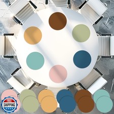 JarThenaAMCS 12PCS 10'' Boho Large Dry Erase Dots Circles Spots Decals Waterp