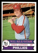 1979 Topps Burger King Philadelphia Phillies #19 Greg Luzinski
