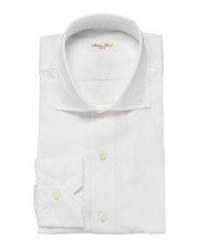 NWT SALVATORE PICCOLO DRESS SHIRT Napoli cotton handmade luxury Italy 39 15 1/2
