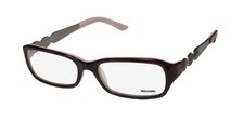 NEW MISSONI 11302 EYEWEAR FULL-RIM RECTANGULAR ITALY 53-17-130 WOMENS METAL 