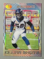 Von Miller 2019 Panini Illusions Black /399 Acetate Clear Shots Broncos #CS-VM