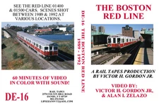 DVD: The Boston Red Line MBTA T Dorchester Quincy Harvard Cambridge