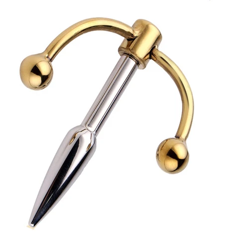 Estirador uretral reutilizable masculino dilatador de sonido metal para hombres potenciador de tapón de pene nuevo - Imagen 8 de 11