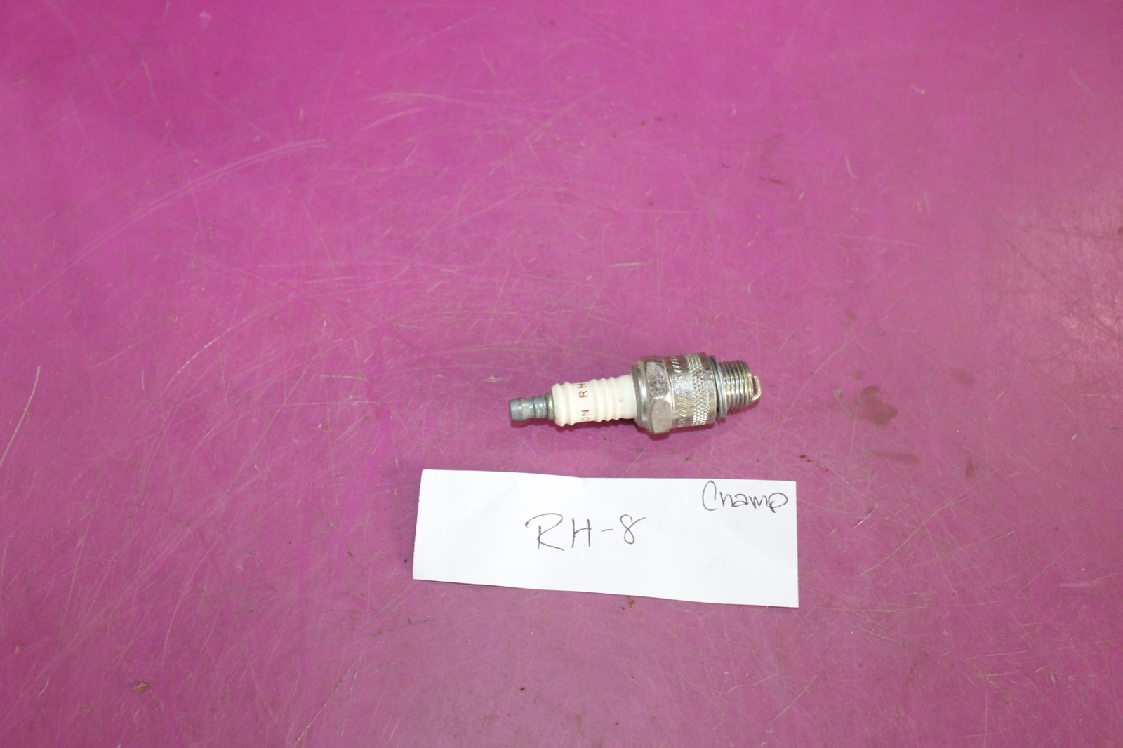 Champion RH-8 Spark Plug. See pic.