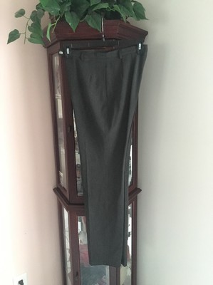 Mondi Sports Womens Tailored Career Casual Dress Pants Gray Size 38 Inch