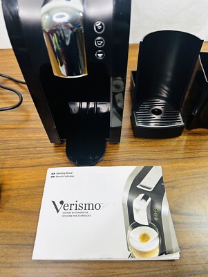 Starbucks VERISMO K-Fee 11-5P40 Pod Coffee Maker Machine Black Tested