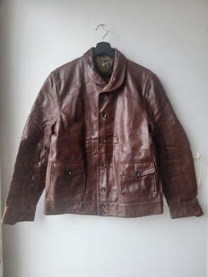 ジャケット・アウター LVC Menlo Cossack Leather Jacket Brown Levi's LVC | Menlo Cossack Jacket | Brown | Medium | not Einstein