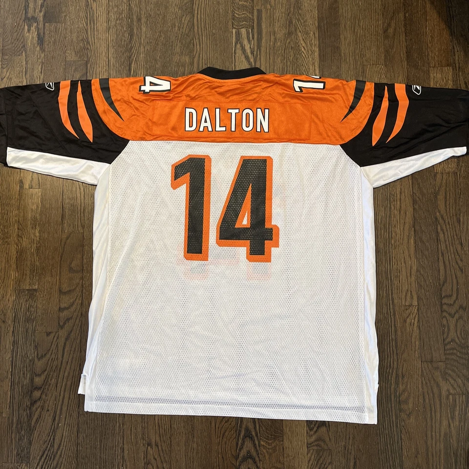 Camiseta Cincinnati Bengals Andy Dalton Talla XXL Blanca Hombre Reebok Foto 2 de 4