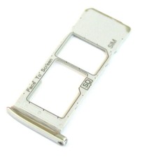 OEM MOTOROLA MOTO G7 XT1962-1 REPLACEMENT SILVER MICRO SD SIM CARD TRAY