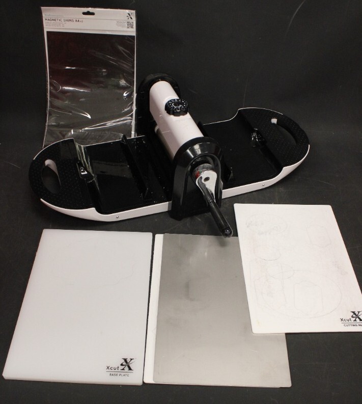 Preowned XCUT XPRESS Black/White DieCutting & Embossing MACHINE W