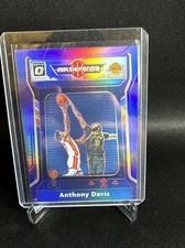 2020-21 Donruss Optic Anthony Davis Air Defense Purple Holo Insert