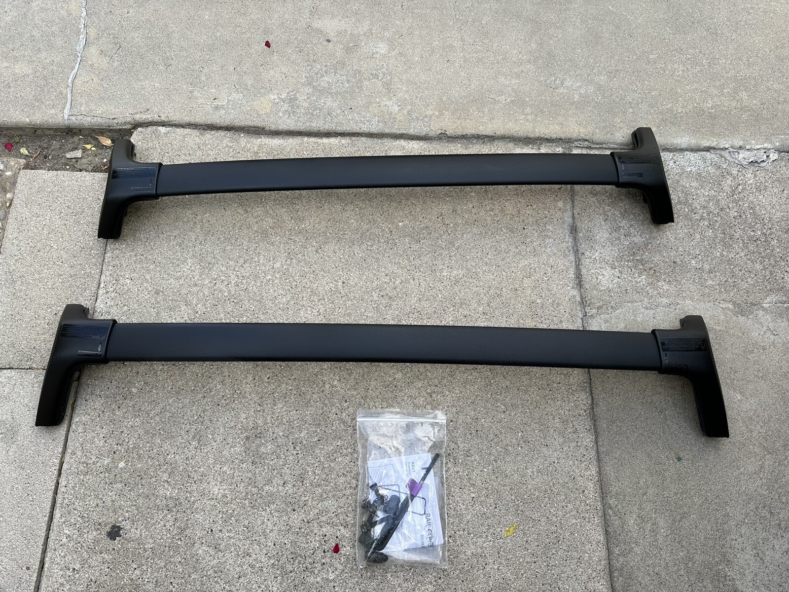 2019 2020 2021 2022 2023 OEM GENUINE TOYOTA RAV4 ROOF RACK CROSS BARS