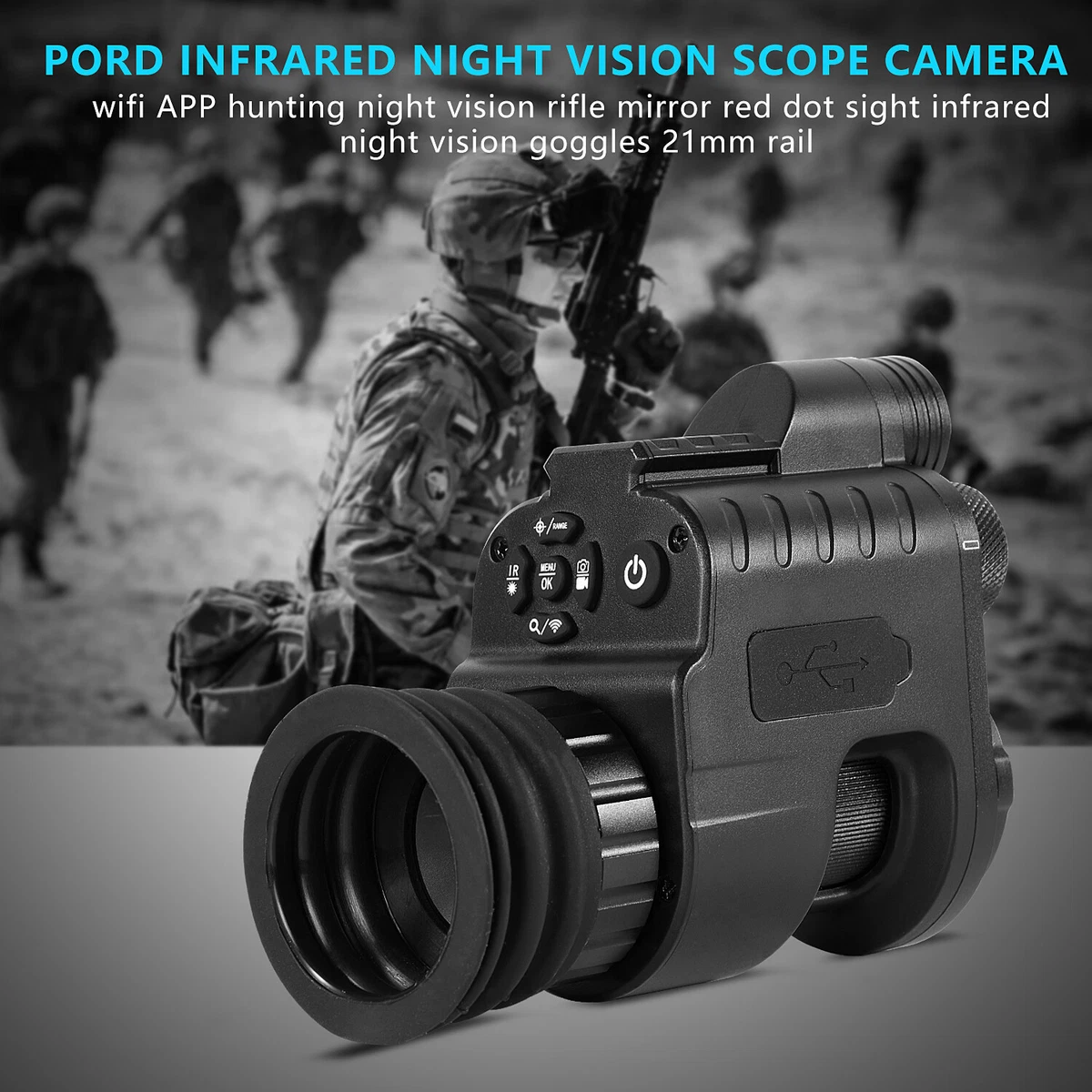 Meilleur tarlight 300m 8X hd dipoitif de chae infrarouge extérieur