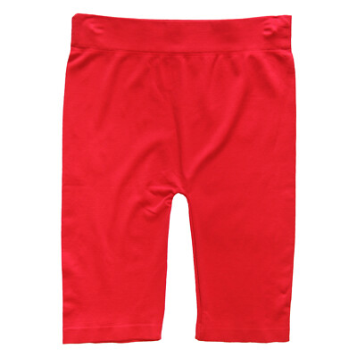 New Women Nylon Spandex safety under pants Underwear one size Red J17