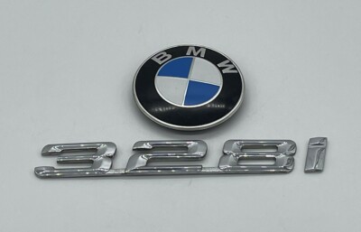 Ontto Emblème De Voiture En ABS Argenté Chromé Avec Numéro De