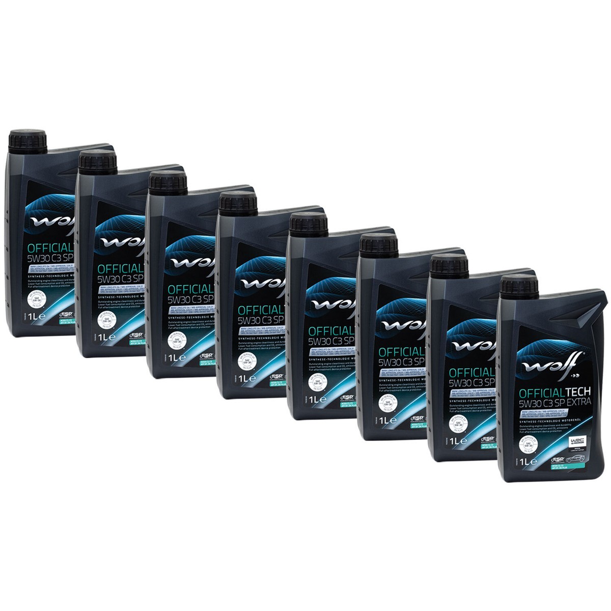 Motoröl WOLF OFFICIALTECH C3 SP EXTRA 65648 SAE 5W30 8 X 1 Liter