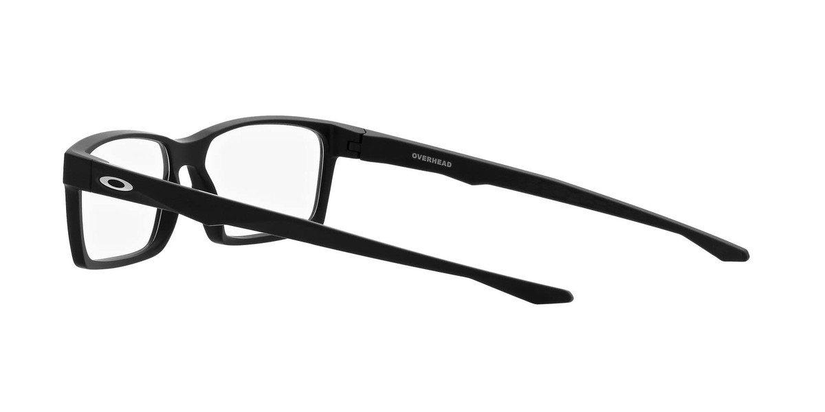 Oakley Men\'s Ox8060 Overhead 0159 Satin Black/Demo Lens, 59 mm Eyeglasses Oakley OX8060 Overhead | Free Shipping | Glasses.com® main image 4