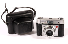 PRL) WERLISA COLOR FOTOCAMERA ANALOGICA 1:2,8/45 ROLL FILM BODY CAMERA KAMERA
