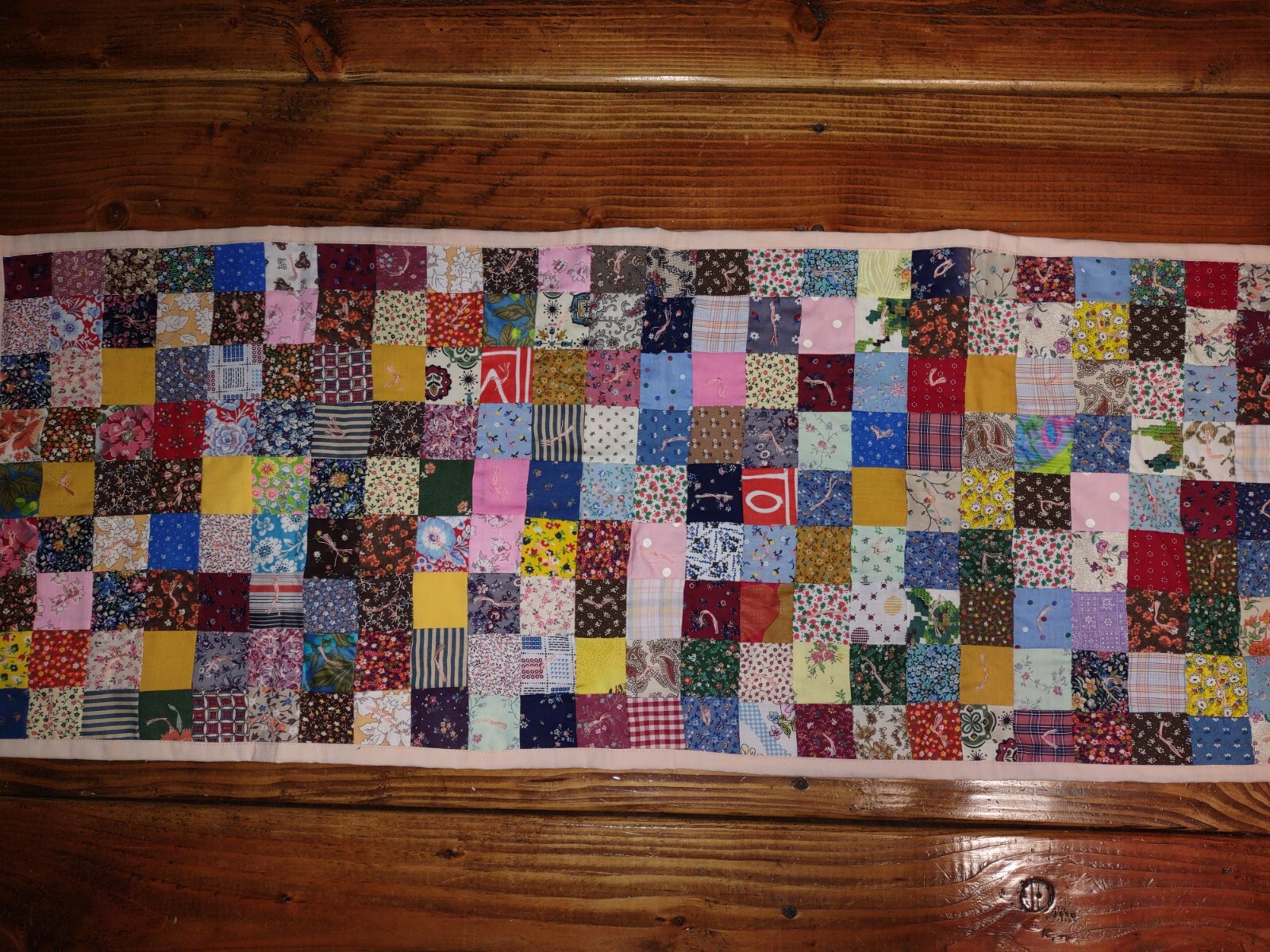6 Vintage Quilted Placemats 2 Quilted Table Runners Patchwork eBay