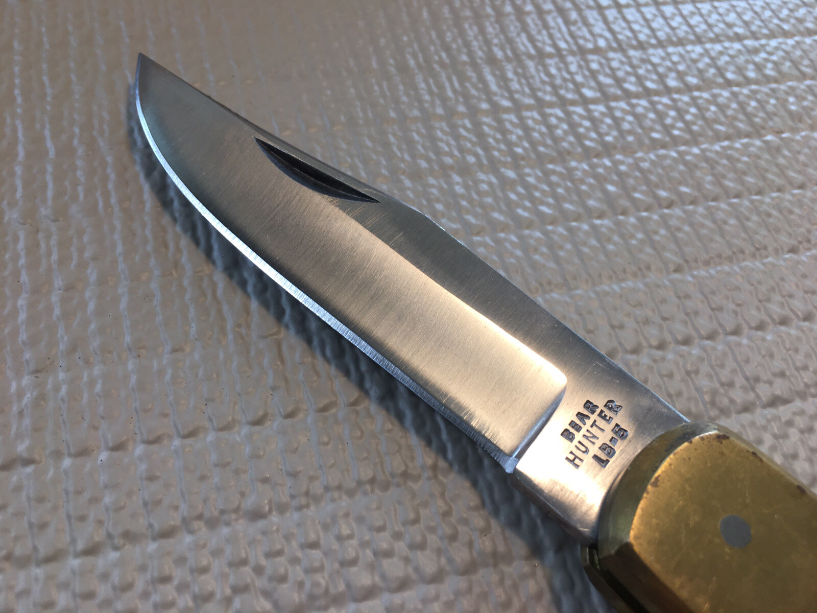 Bear Hunter LB5 Solingen Stainless 440 31/4"Folding Lockback Pocket