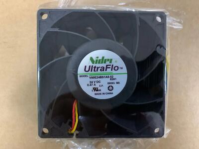 Ventola Di Raffreddamento Server UltreFlo V80E24BS1A5-52 - 24V 0.47A, 8cm, 3 Fili, Alta Qualità - Foto 12