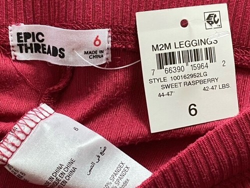 Epic Threads Ribbed Flare Leggings Little Girls Elastic Waist Pull On NWT - Picture 13 of 21