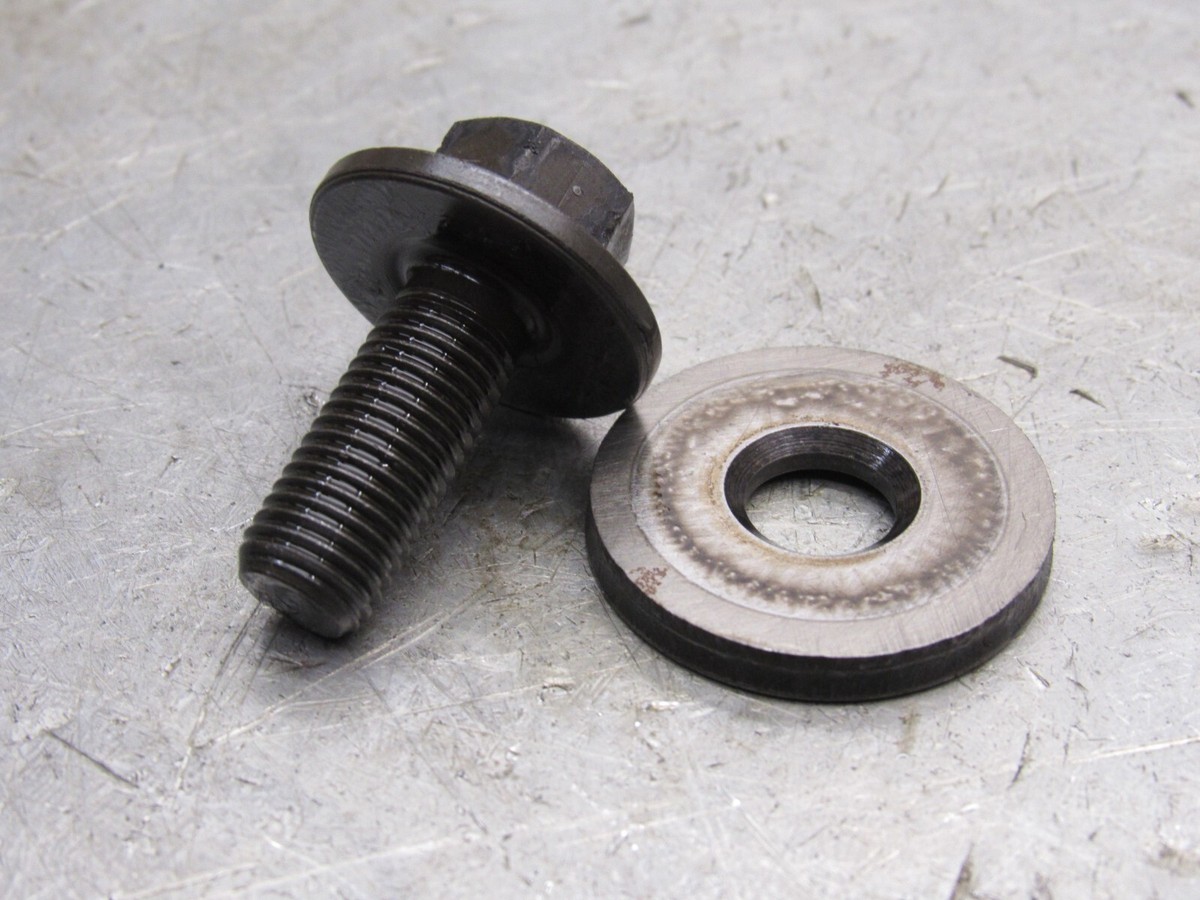 1993 Yamaha FZR600 FZR 600 Starting Clutch Bolt and Washer 90105