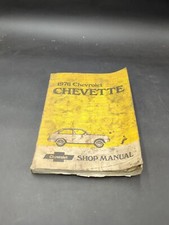 1976 Chevrolet Chevette Shop Service Repair Manual Original