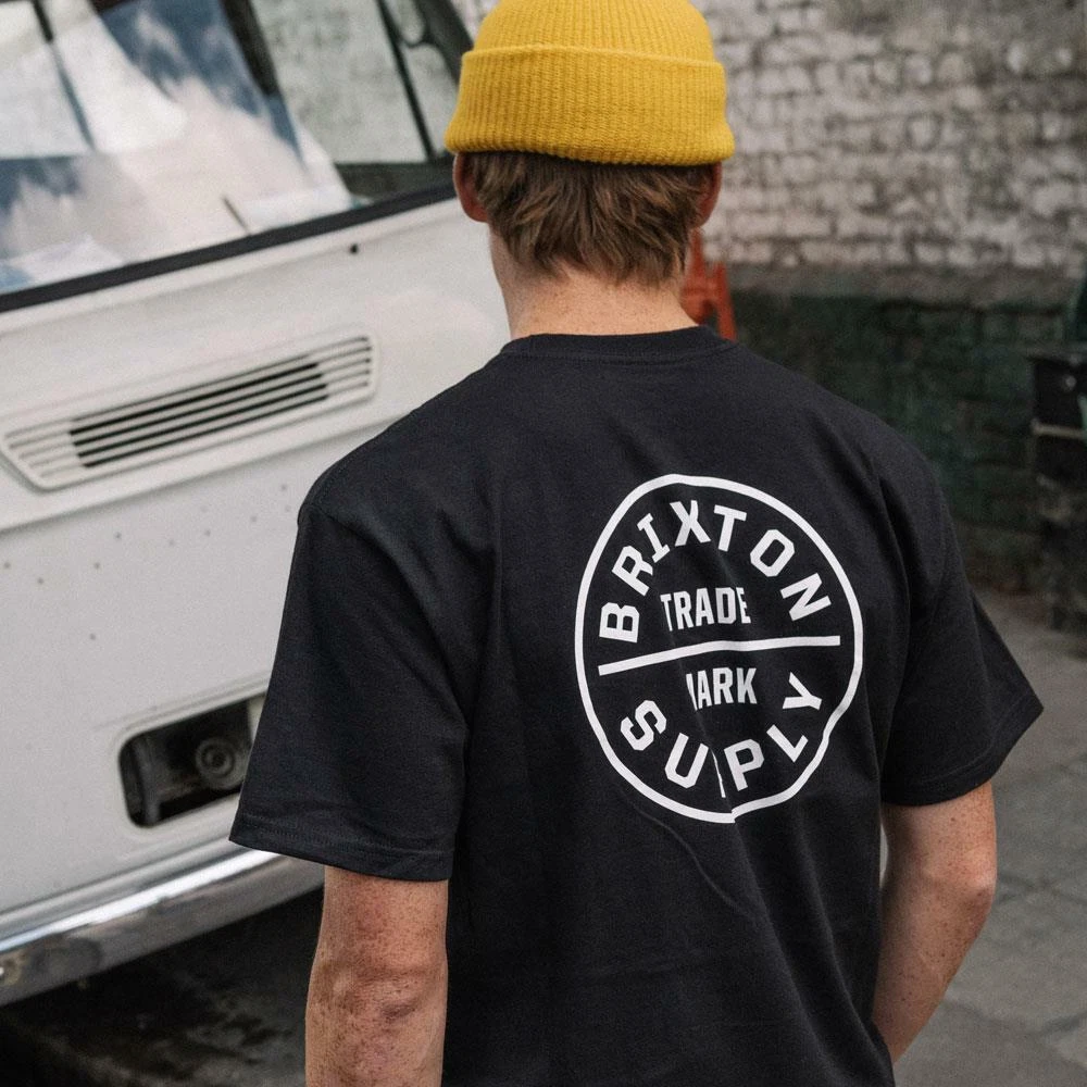 Brixton Oath T Shirt Black