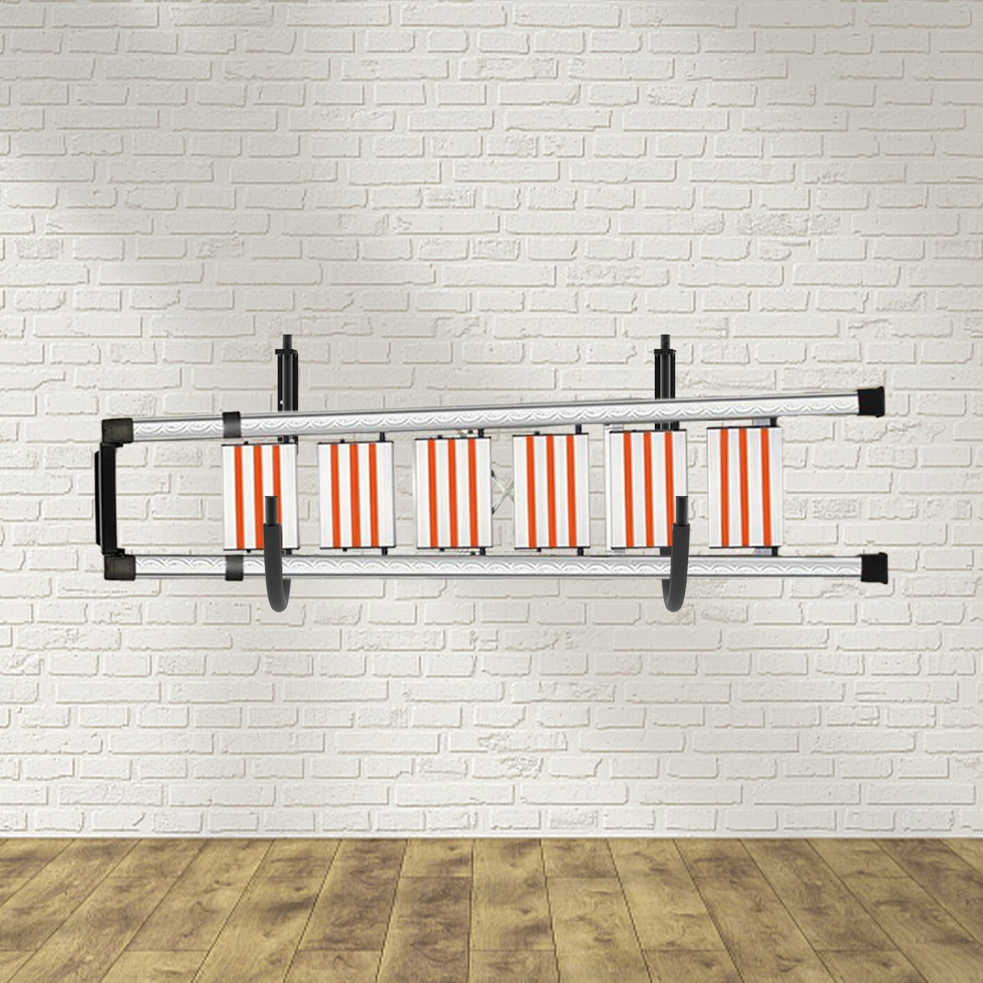 2 Pcs Kayak Storage Wall Mount Hanger Rack for Canoe Paddle Kayak Hanging Hooks