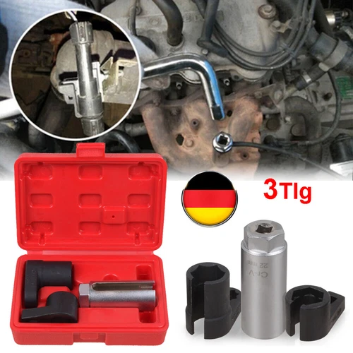 LAMBDASONDEN SCHLÜSSEL LAMBDASONDE WERKZEUG STECKSCHLÜSSEL NUSS STECKNÜSSE 3TLG - Bild 3 von 12