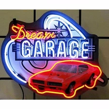 Dream Garage GTO Neon Sign 5DGGTO Pontiac w/ FREE Shipping 