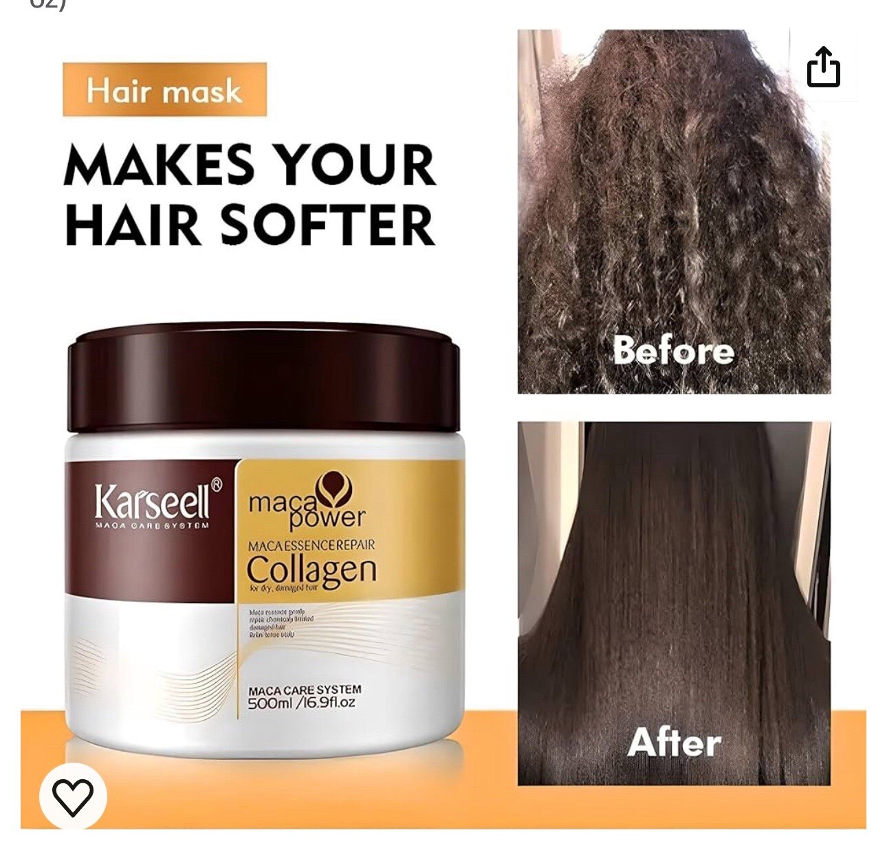 Karseell Dry Damaged Hair Repair Set Shampoo Conditioner Mask  Set  Original