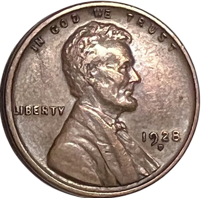 1928 (D ) Lincoln Cent Wheat Coin Penny  BN  Choice  #231  “JG Coins”