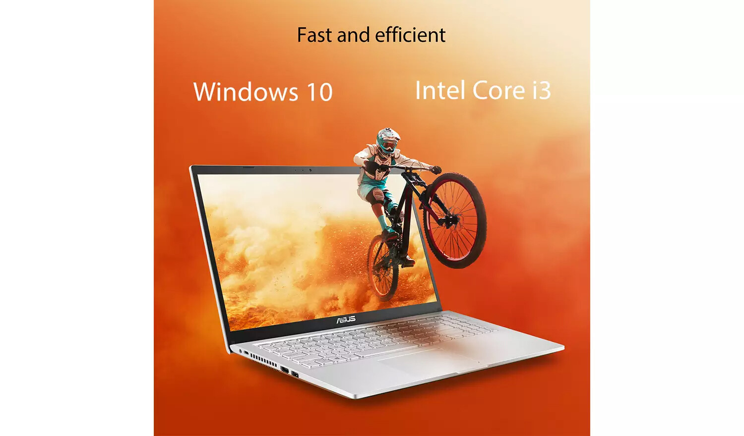 Asus 15.6" Full HD 1080p Laptop Intel Core i3-1005G1 4GB 256GB SSD A516JA-BQ510T - Picture 4 of 22