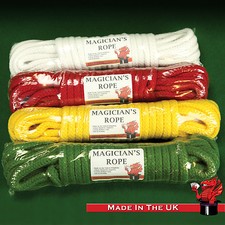 Soft Cotton Magician's Rope - UK Made - 10mm Diameter - 5 Meters / 10Meters