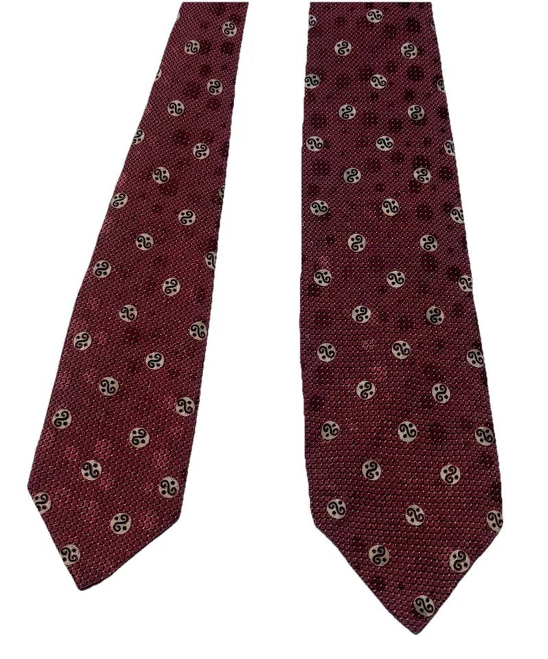 Corbata vintage años 50 Sulka & Company 100 % seda patrón floral diseñador 52” x 3” Foto 2 de 4