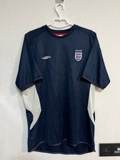Vintage England National Team 2005/06 Umbro Training Football Soccer Jersey sz L