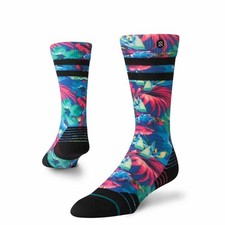 Stance Kids Blue OTC Polyester Cushion Pau Snow Boys All Mountain Socks L 2-5.5