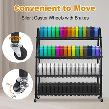 3D Printer Filament Storage Rack, Heavy Duty Storage Shelves For 100+ Printing